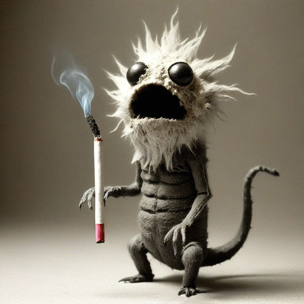 cigarette creature