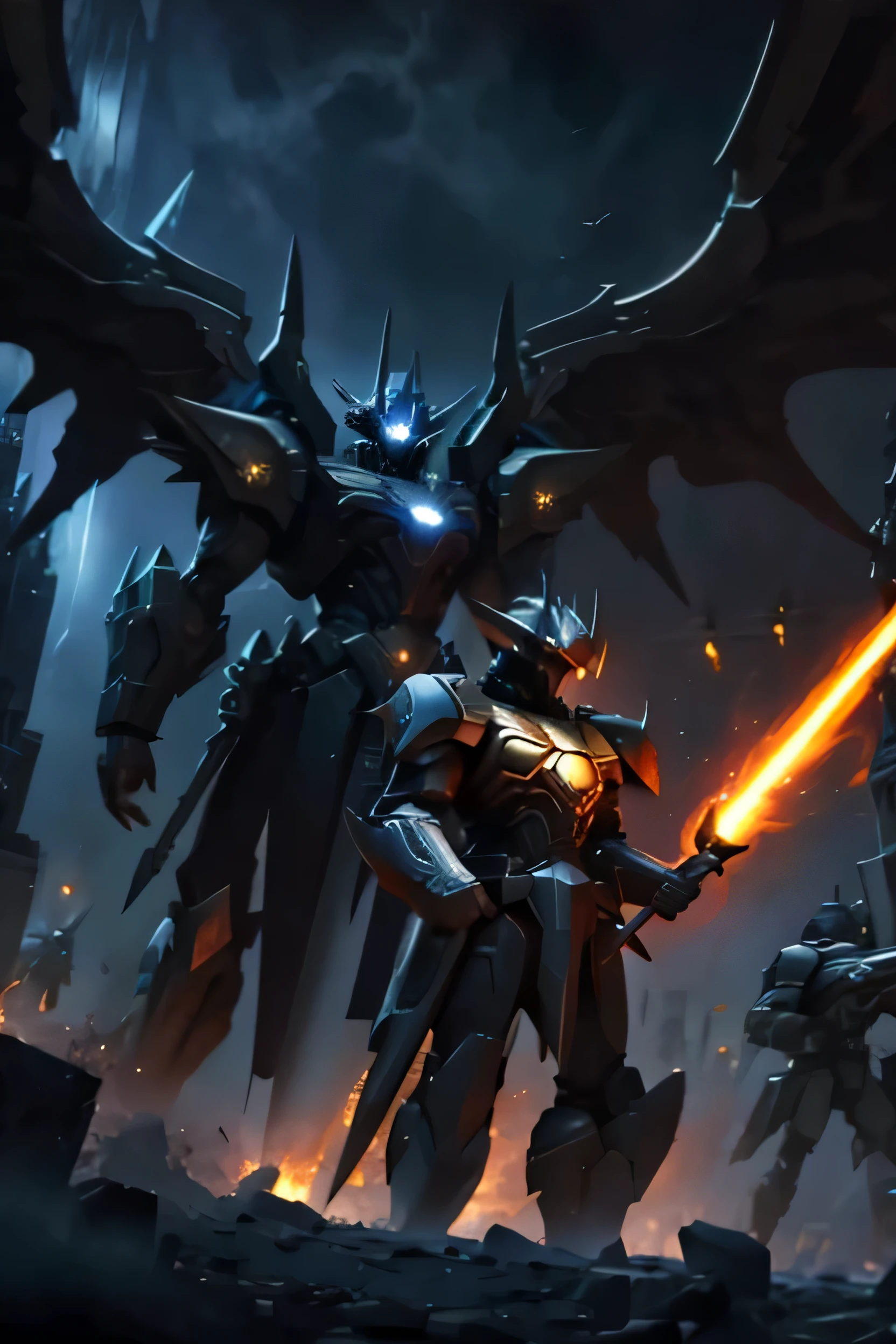 Dark forces threaten the world