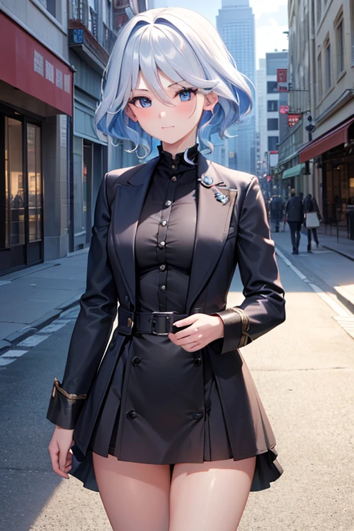 (highest quality,4K,High resolution,masterpiece:1.2),Very detailed,Beautiful details, Teenage body,Embarrassed,Furina character, -yeld tey expression,Walking around the city, Shiny Hair,
nsfw,(public indecency:1.4),undressing,coat