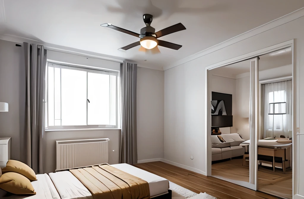 create a one-room dream apartment, great design, realistic,
