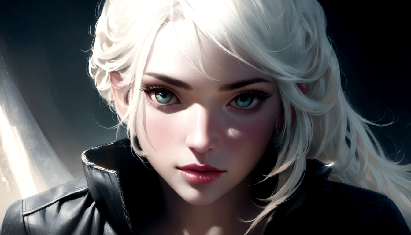 a beautiful girl with long flowing blond hair, detailed facial features, green eyes, high cheekbones, wearing an elegant white dress, in a lush garden setting with flowers and butterflies, (best quality,4k,8k,highres,masterpiece:1.2),ultra-detailed,(realistic,photorealistic,photo-realistic:1.37),detailed skin texture,intricate details,dramatic lighting,vibrant colors,fantasy art style