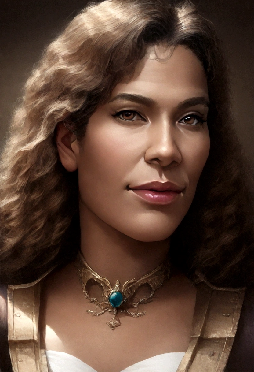 (Best quality,4k, hispanic, high resolution:1.2),ultra-detailed,(Realistic,photoRealistic:1.37), belle femme,corps magnifique,wavy brown hair,yeux marrons,traits délicats du visage,style fabuleux,Sourire captivant, tenue sexy, pose dynamique et confiante,diffusion de la douce lumière du soleil
