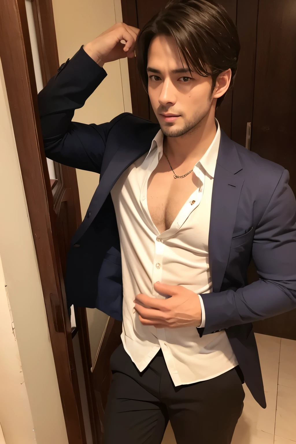 Handsome Masturbation