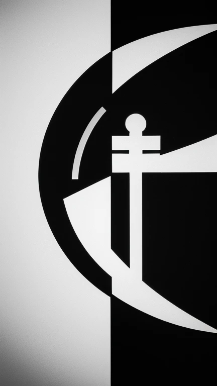 symbols, black and white, simple,