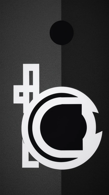 symbols, black and white, simple,