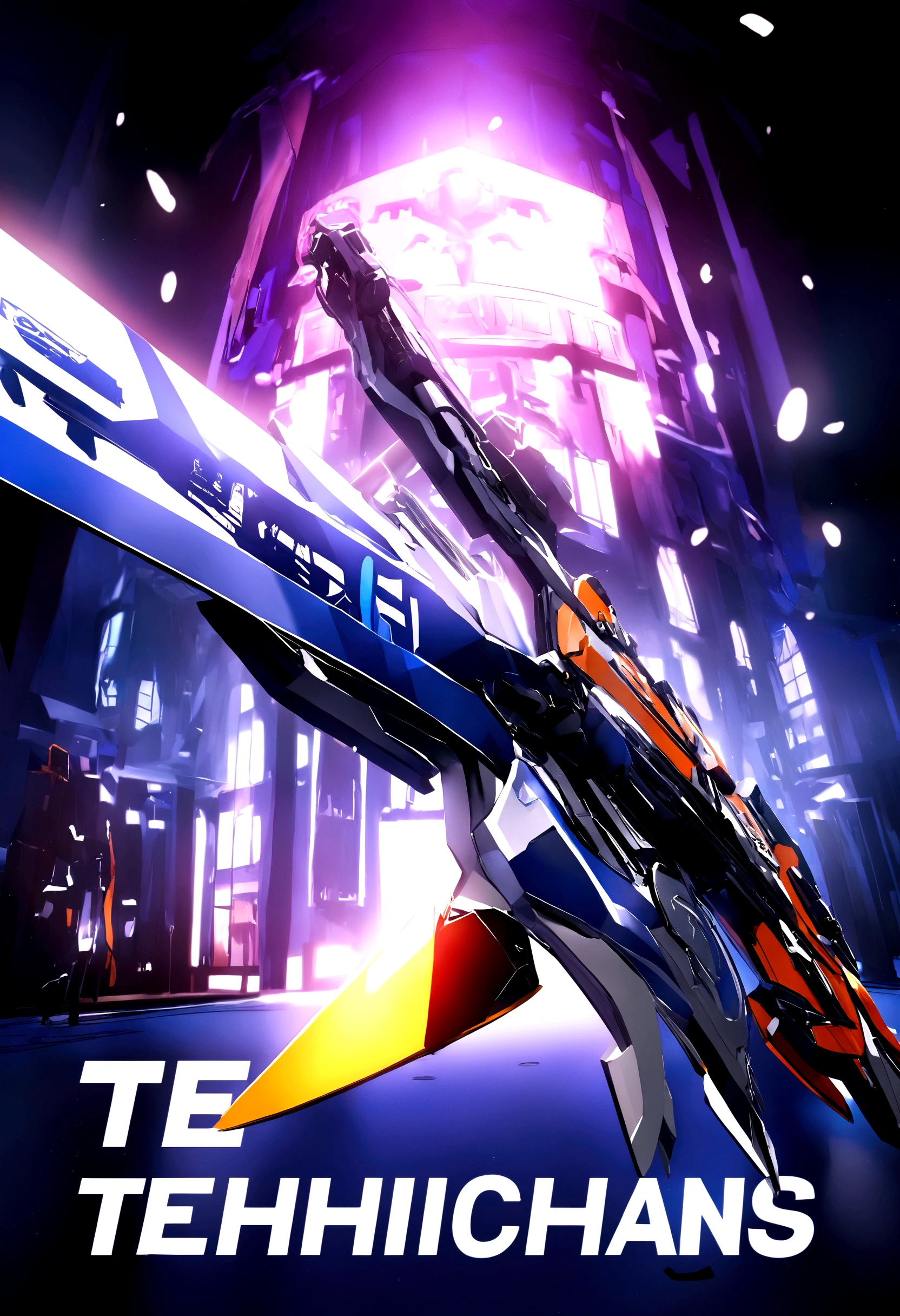 BADIK type weapon logo with the words PALOPO CITY TECHNICIANS ASSOCIATION 3D as a community banner