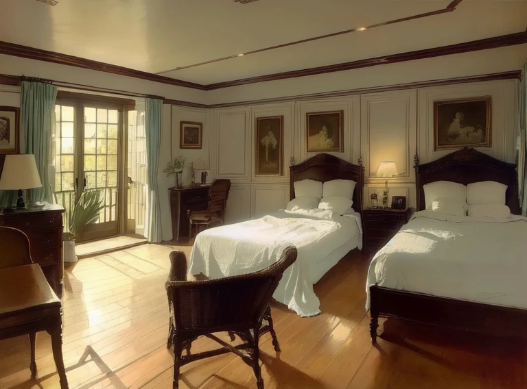 20Century England, Bedroom,