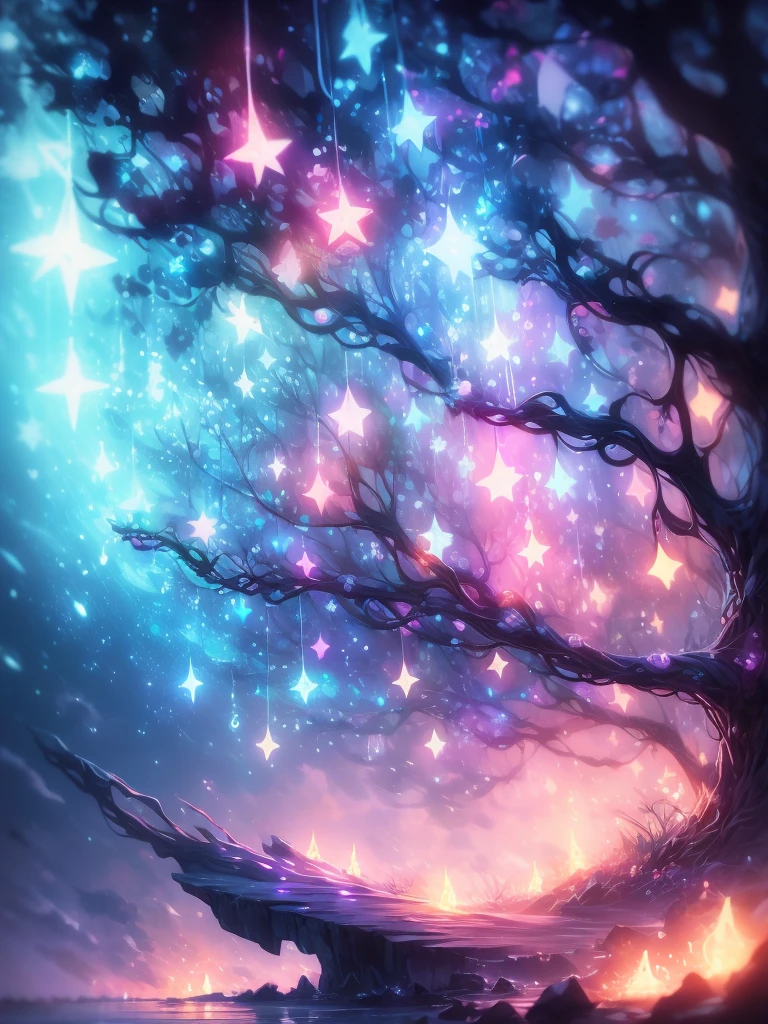 Sea constellation, tentacles, jellyfish, body anatomy, professional photo, high detail, high definition, high resolution fantesy, dark botanical, cyberpunk, bohemian, beautiful background. pastel color palette, dark aesthetic, stardust, speculative botany, thunderous cobweb-like flickering substance, tree branch, fibers, wool, threads, drops rising up, natural colors, smoke screen, watercolor, ink, lead pencil, conceptualism, lumen, octane