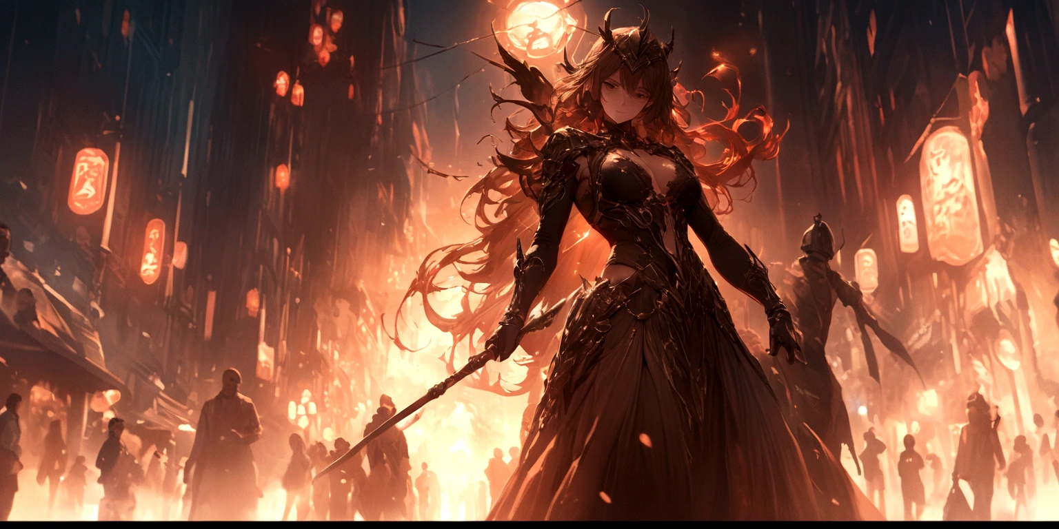charge的骑兵,Facing me,charge,Comic Style,CG Art,8k,Ultra-clear,Hyperrealism,masterpiece,Rich details
