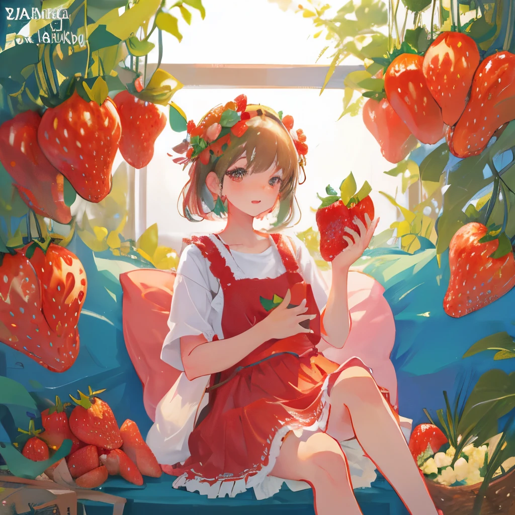 girl strawberries, song cover