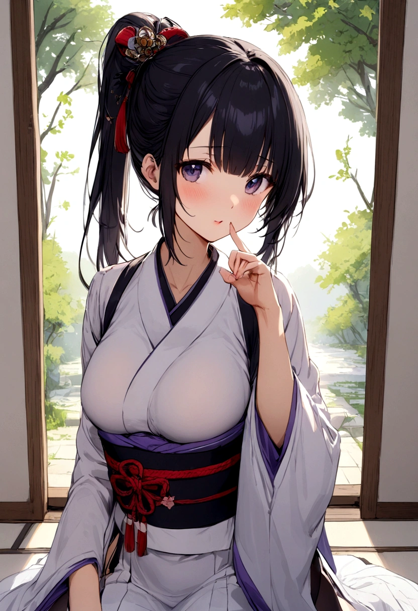 Master Pieces、hyper quality,、Perfect drawing with super detail、独奏、Beauty in the world、Komono、Japanese dress、Black-haired、Japanese hair、Colorful Japan kimono、octane renderings、nffsw、(ultra-detailliert:1.15)、(Soft light、sharp:1.2)、1girl in、a beauty girl、Ultra detailed eyes、A MILF、Rainbow painting drops、Splat、Splash、long colored hair、ultra detailed texture kimono、(hair adornments、耳Nipple Ring、)、outside of house、pine trees