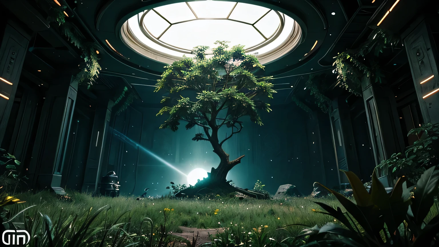 Cinematic Sci fi Vegetation