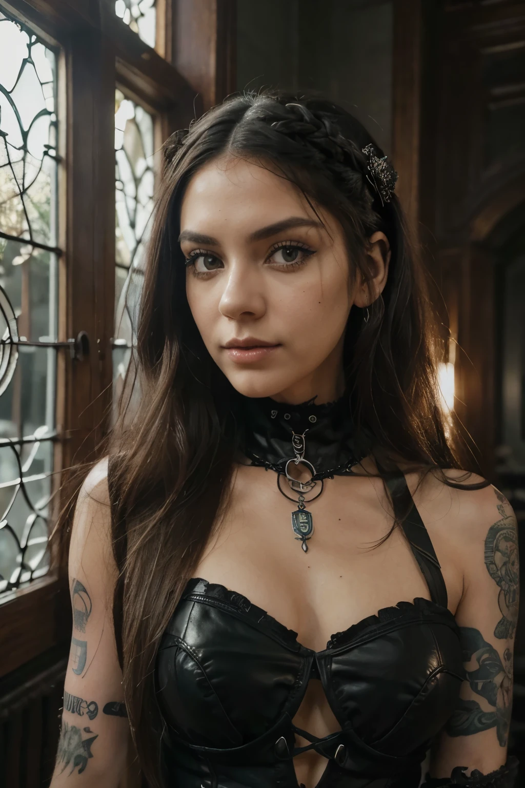 “”dark-priest” by Gerda Taro, 35mm, F/2.8, insanely detailed and intricate, character, hypermaximalist, brutal, ornate, beautiful, bodypaint, suffering, dreadful, gothic, terror, horror, fully revealed, erotic, disappealing, repulsive, grim, sad, hateful, hyper-realistic, super detailed, popular on Flickr”