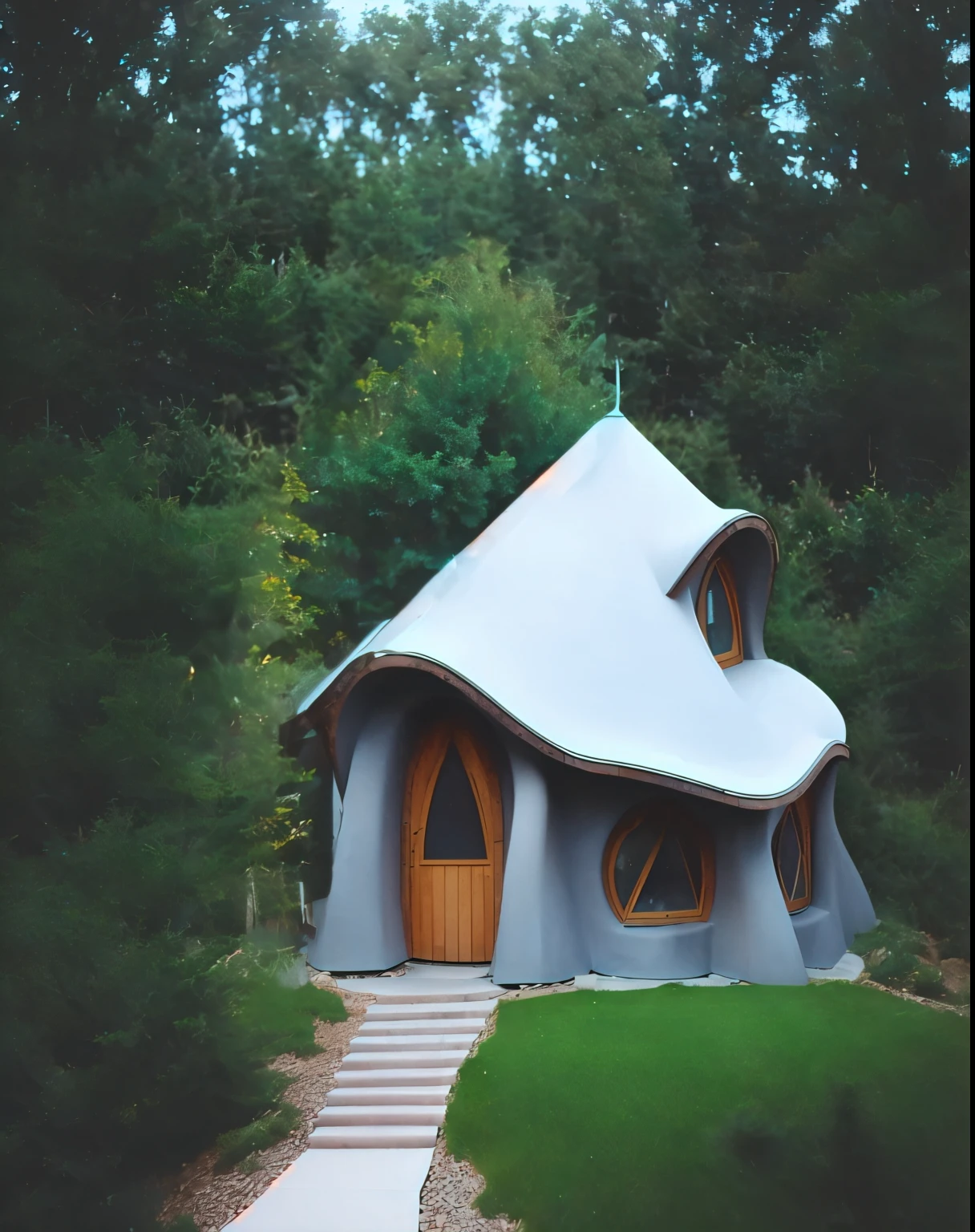 a organic white roof