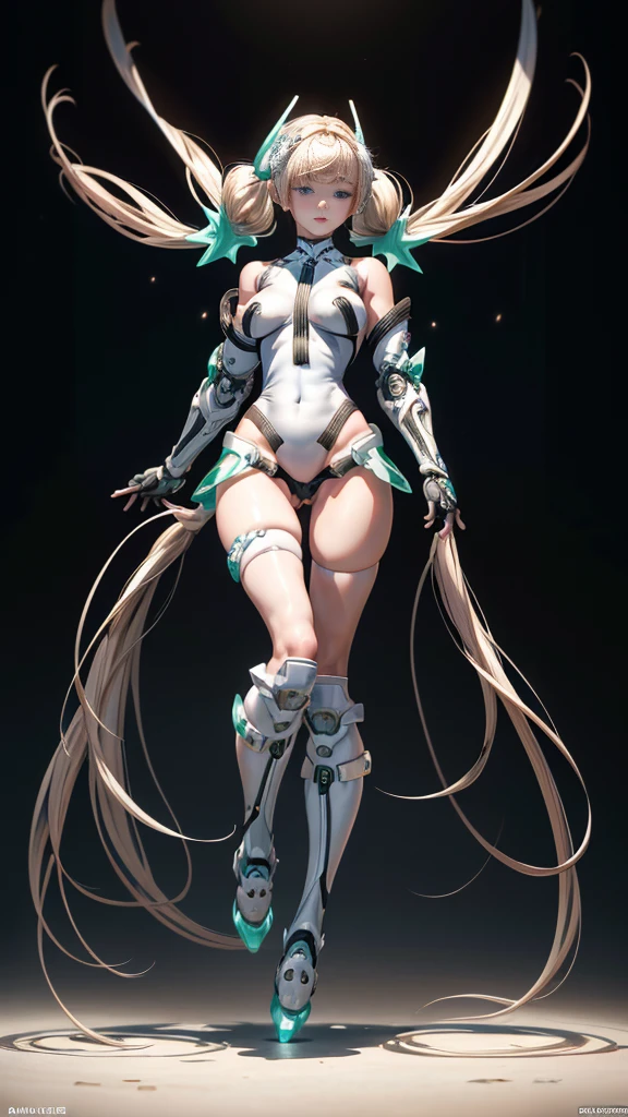 NSFW:1.4、Masterpiece、最high quality、high quality、High definition、High resolution、High detail、Lens flare、Ray Tracing、high qualityなテクスチャー、high qualityな影、Beautiful details、Detailed explanation、Detailed texture、Realistic facial expression、Realistic and colorful、Delicate、Cinematic Light、Side light、Sharp Focus、(1 Female:1.3)、(Intricate details、Makeup、Pure Eros Face_v1:0.5)、(Details Beautiful delicate face、Detailed beautiful delicate eyes、Perfect Facial Proportions、Detailed skin、Charm)、Fancy Twin Tails、Beautiful bangs、（Two-tone gradient hair color）、slender、(Large upward-facing breasts)、(Detailed crotch、Underopen、V-Cut、High Leg、Thong)、Thighs、White swimsuit、Headphones、Removing the Sleeve、boots、Provocative attitude、Release your knees、Leg spread、Raise your arms、Low-angle composition、(Take a deep breath、Work on this image step by step)