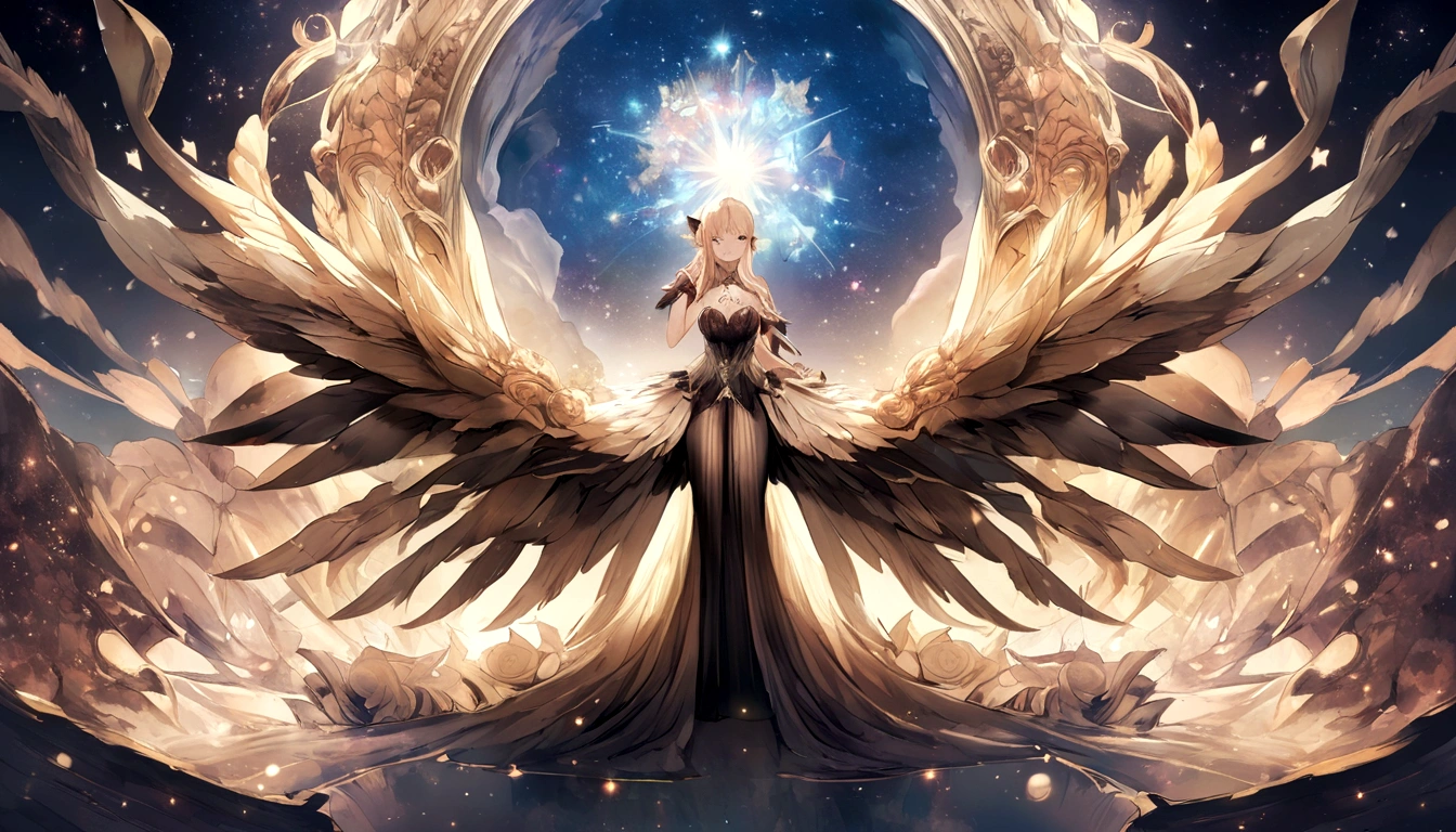 The entire galactic starry sky，Gorgeous,Twinkling starlight，Boundless，Wonderful attraction。