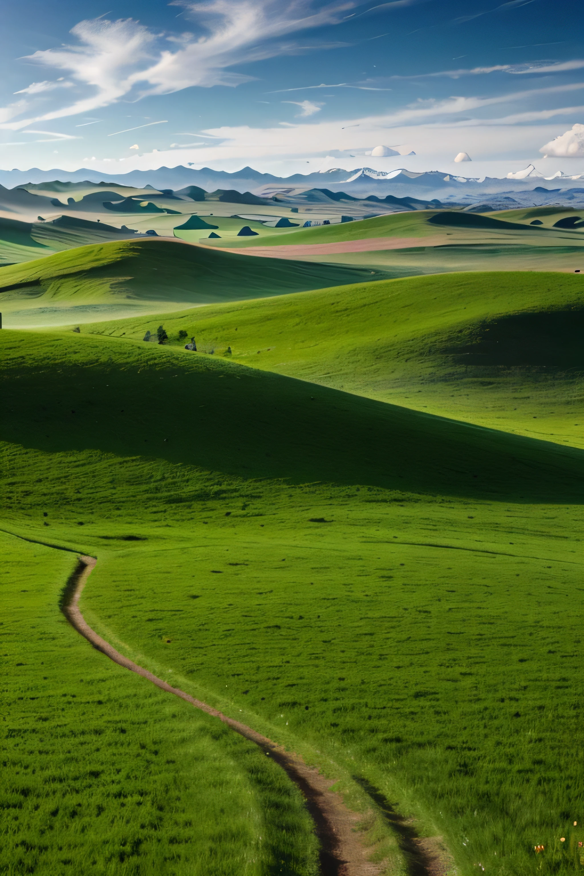 Create a Windows XP background in 4K high resolution.
