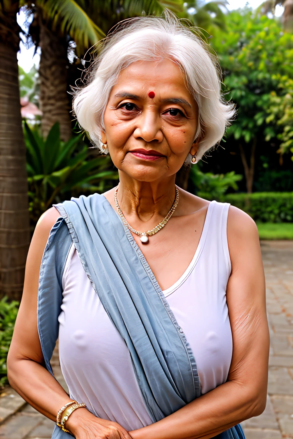 Generate an Indian granny of 60 years