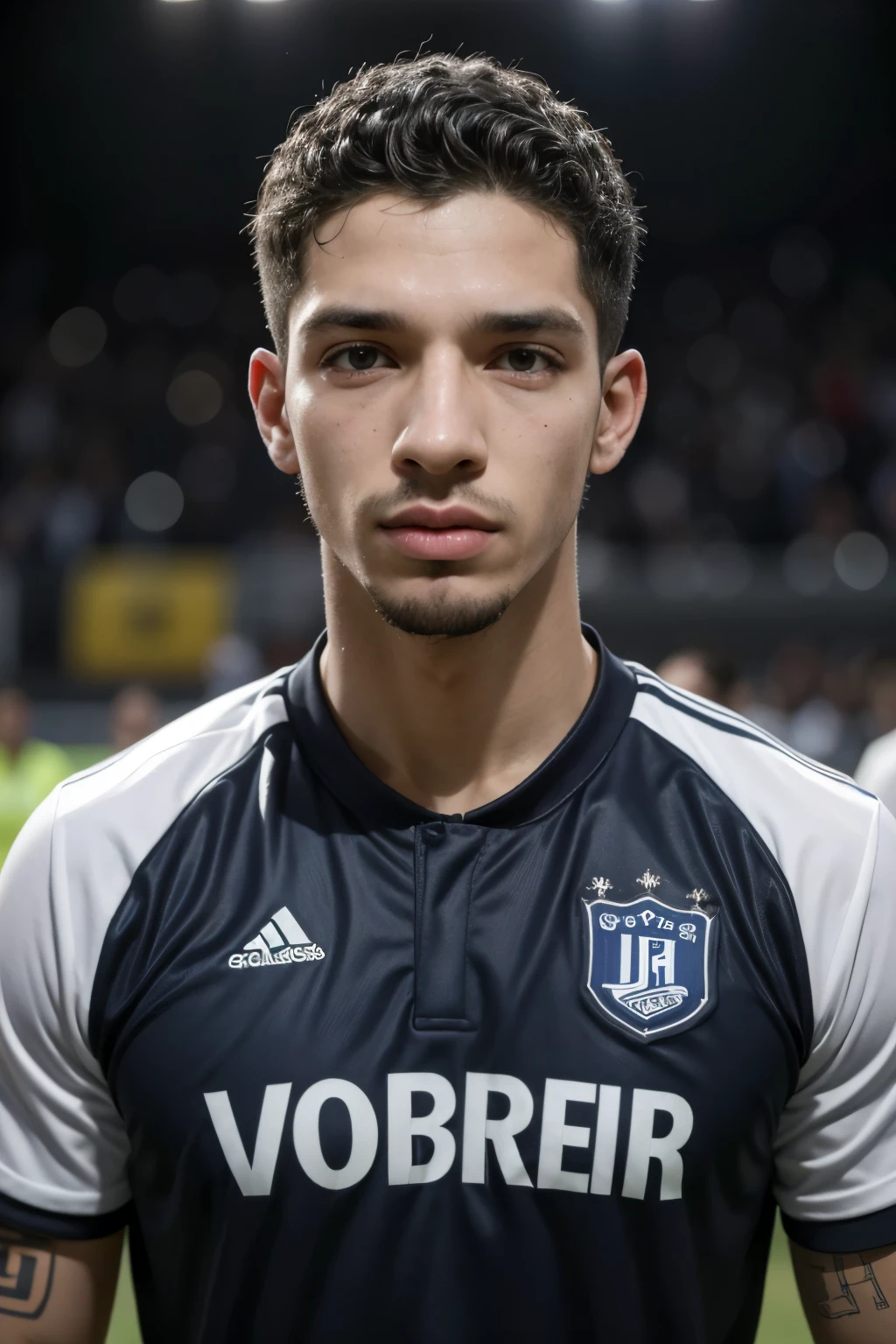 Fazer uma releitura da obra "workers" so que em vez de ser o rosto dos workers vai ser o rosto dos jogadores do galo, e no fundo em vez de ser predios vai ser a arena MRV
