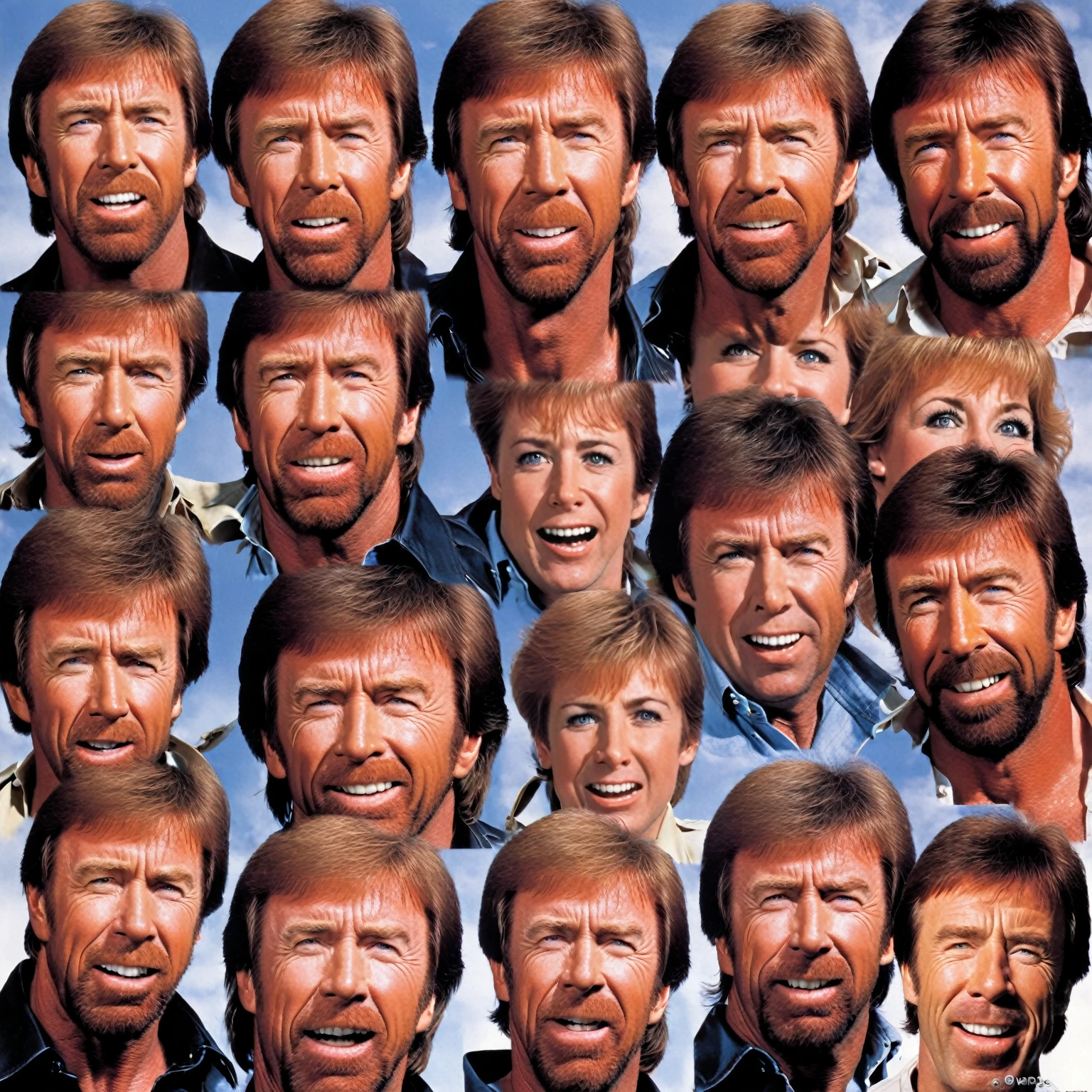 "The Emotions of Chuck Norris" meme
