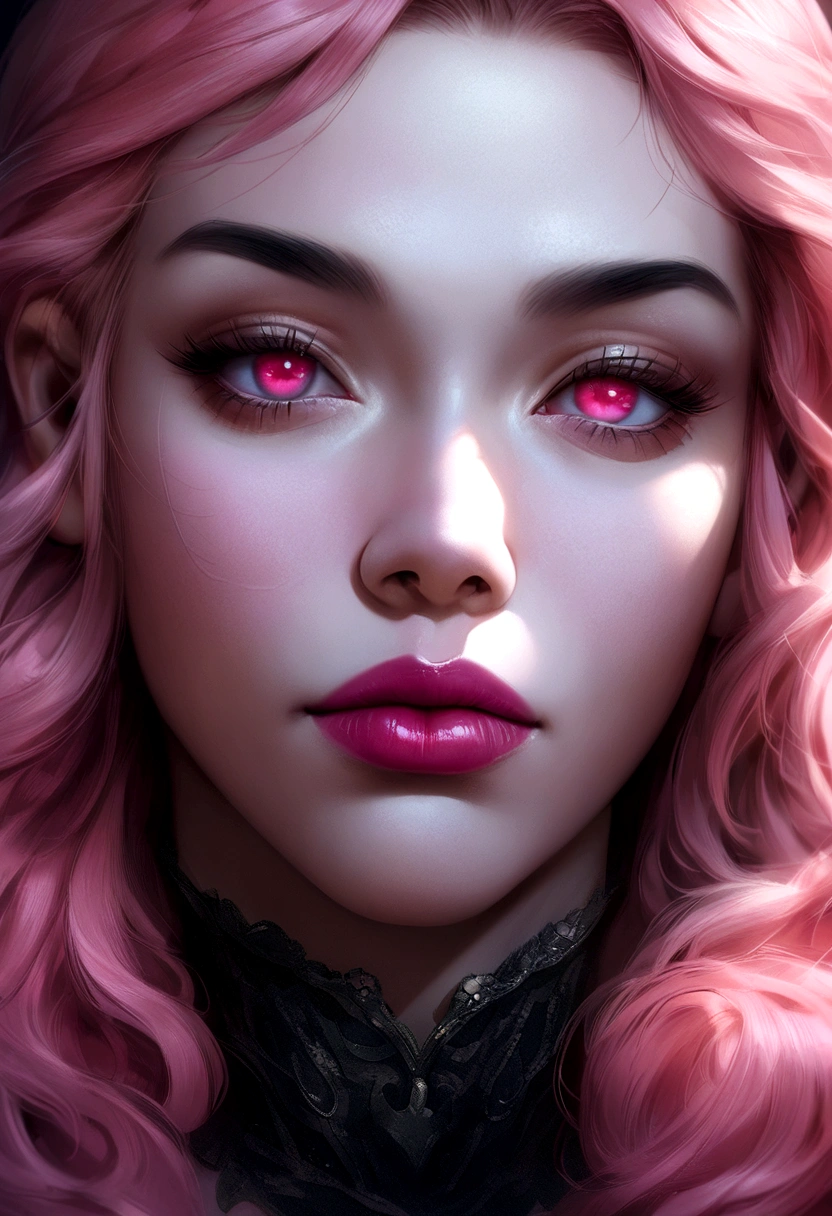 (chef-d'artwork, Best quality, extremely detailed 8k, Ultra HD, ultra-detailed, very detailed, very realistic, Realistic photo), (1fille:1.5), (beautiful realistic face, realistic and detailed face), (Cheveux noirs naturels réalistes et very detaileds, Beautiful realistic hairstyle), (beautiful realistic eyes, yeux bleus réalistes et very detaileds, yeux proportionnels, realistic students, élèves very detaileds), (sourcils naturels réalistes et very detaileds), (lèvres réalistes very detailedes, Beautiful realistic lips, pink lipsticks), Highly detailed realistic skin,
