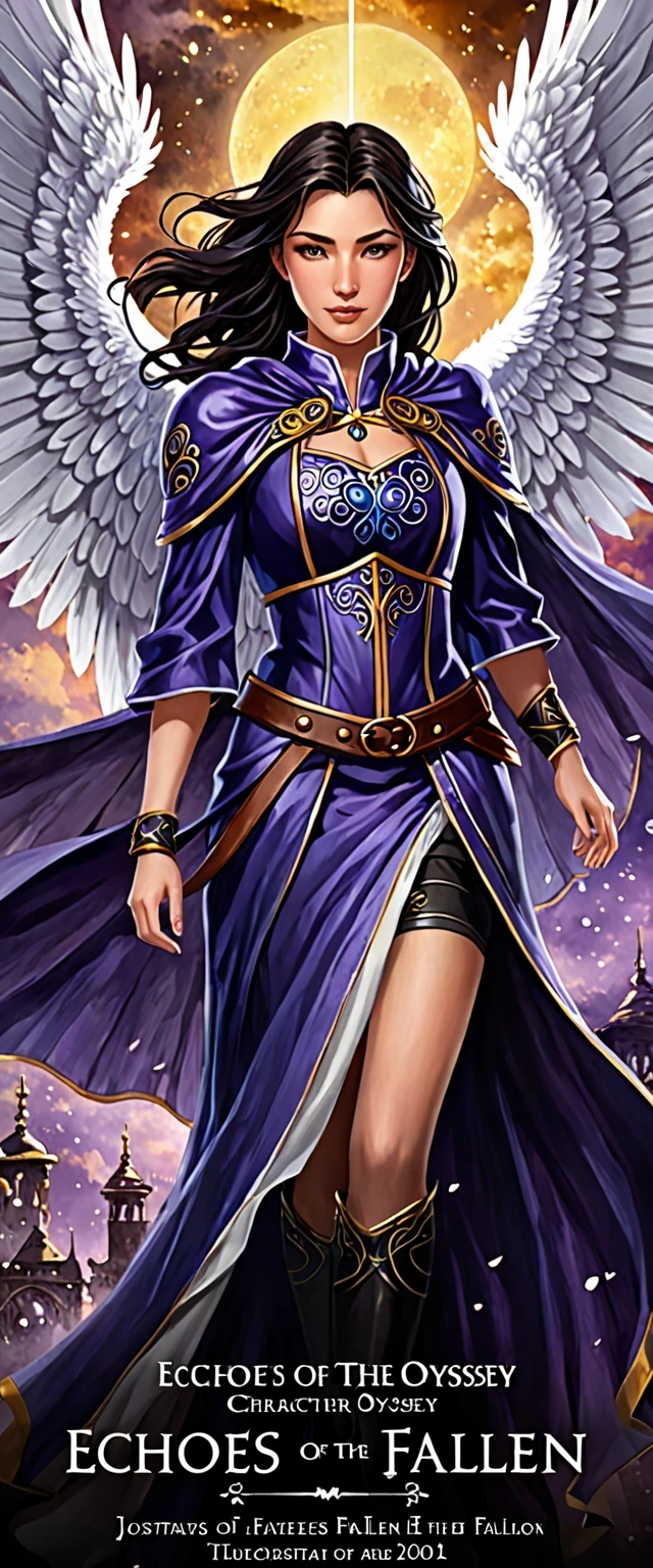 Echoes of the Fallen: Faye’s Odyssey; Faye's character arc is the central focus, as she navigates the complexities of her identity, confronts her inner demons, and ultimately embraces her destiny as the heir to a fallen angel's legacy.