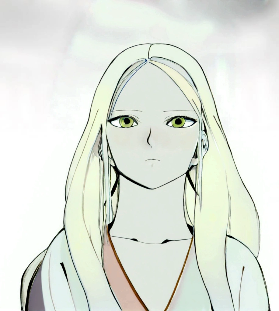a cartoon drawing of a woman with a black face and a white top, hinata hyuga, digitally colored, in a mixed style of æon flux, nico robin, cel - shaded art style, junji ito's uzumaki, cell shaded adult animation, manga character, the piercing stare of yuki onna, colored screentone, high quality colored sketch