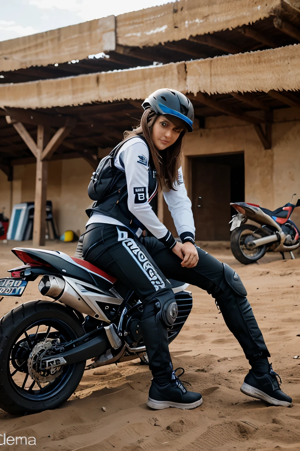 Moto usando las letras I N D U M en orden