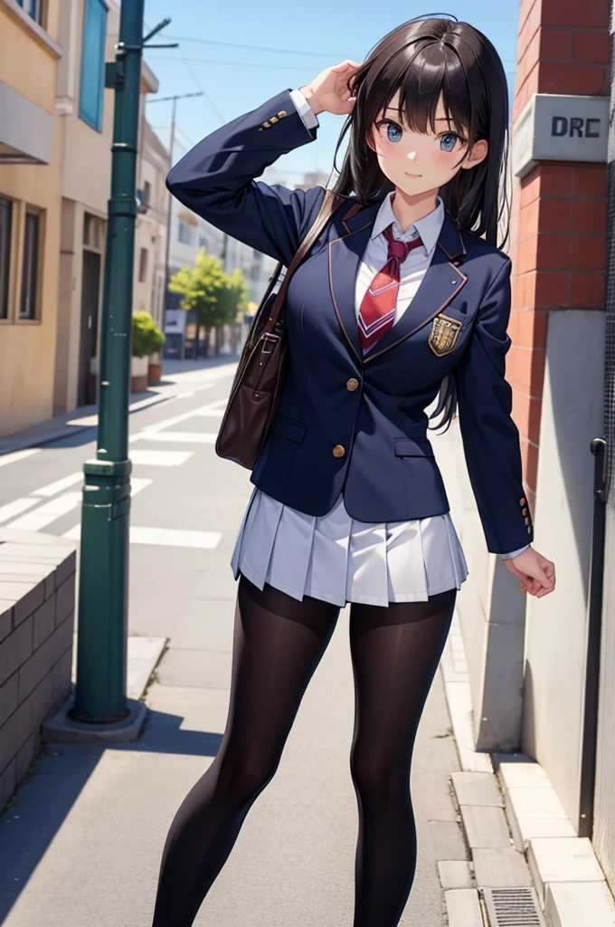 (school uniform blazer）