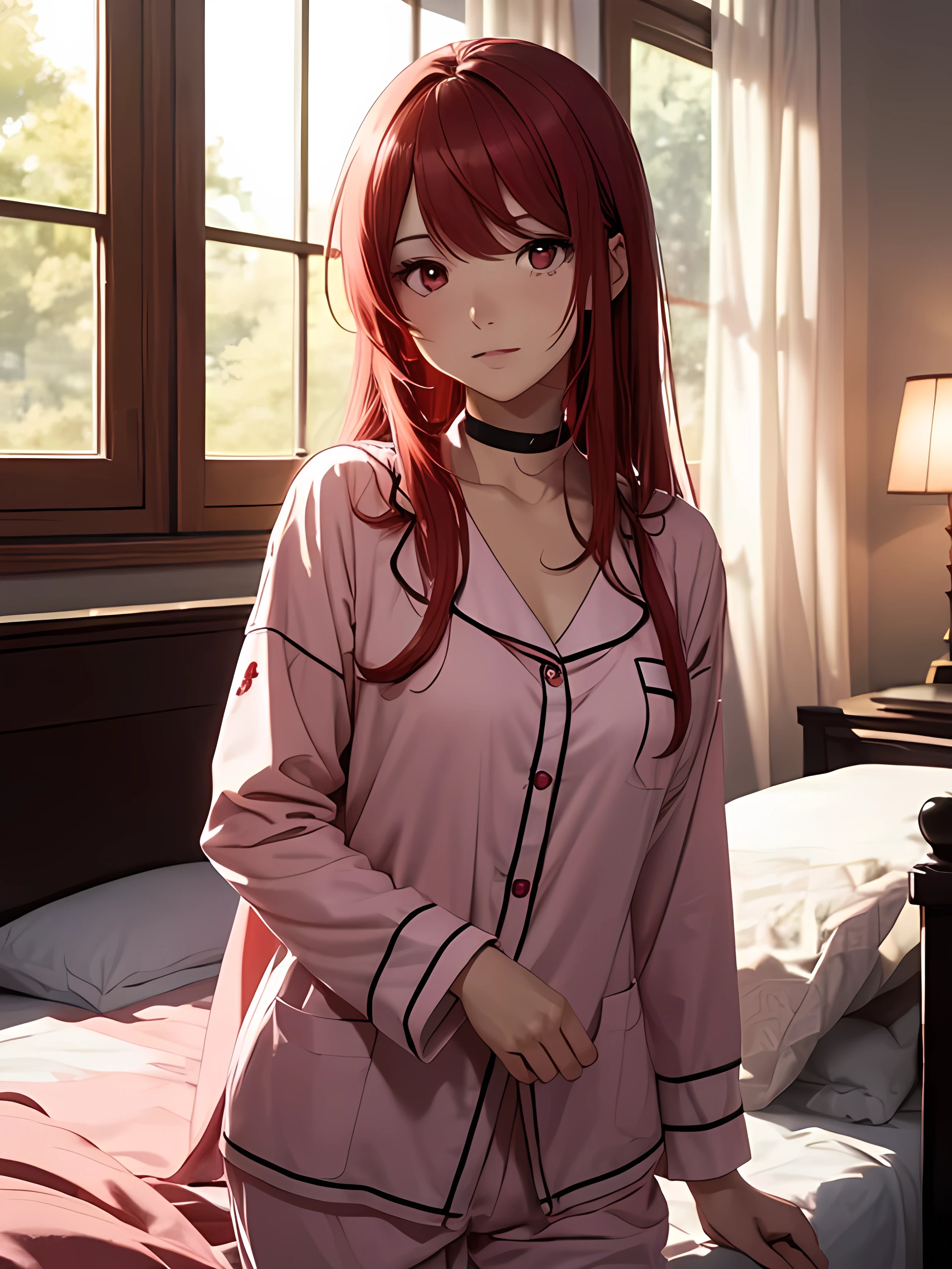 Surreal 8K CG,perfect faces,Impeccable perfection,Ren,tmasterpiece,Professional artwork,Famous artwork,Innocent 14-year-old girl、(Wear ultra-thin cotton pajamas)、Wear small panties、sitting in a room、A smile、RAW photogr, (8K、top-quality、tmasterpiece:1.2)、(exquisitedetails:1.4)、(Light reality:1.4)、Octan Ren Zhengfei、Complex 3 D rendering, hyper-detailing, Studio soft light (Studio soft light), rim-light, vibrant detail, super detailing, realistic skin textures, Detal Face, Beautiful detail eyes, Highly detailed CG Unity 16K wallpaper, Makeup-, (Detailed background:1.2), shiny skins、turning around、Bare with thighs!!!、