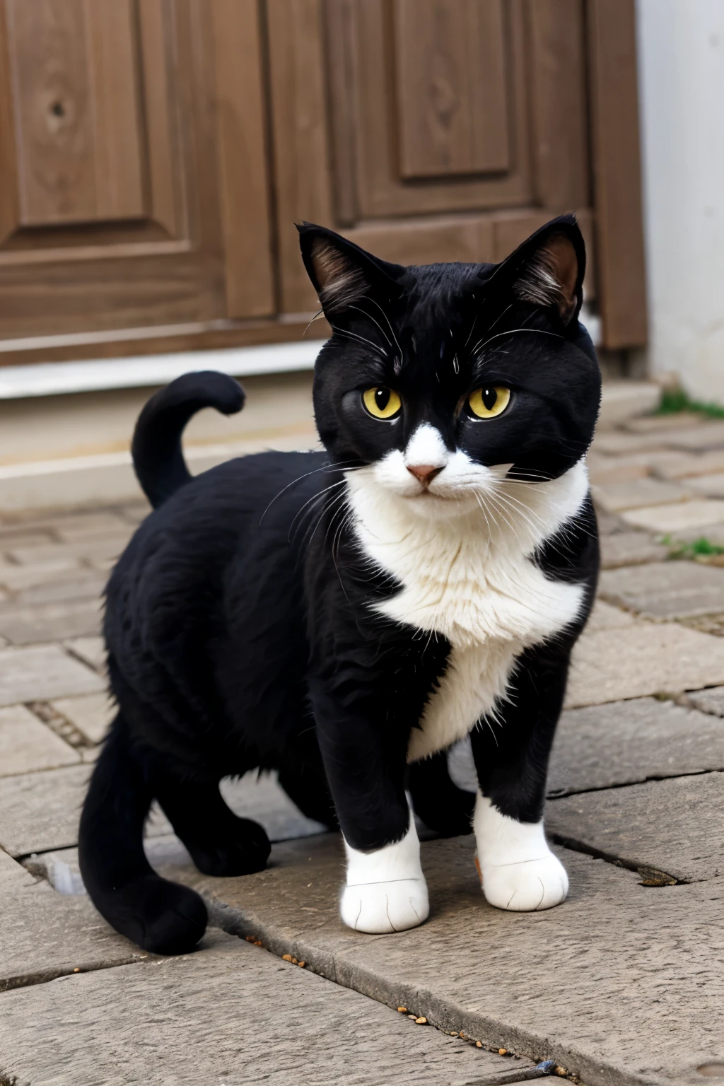 Crea un gato negro