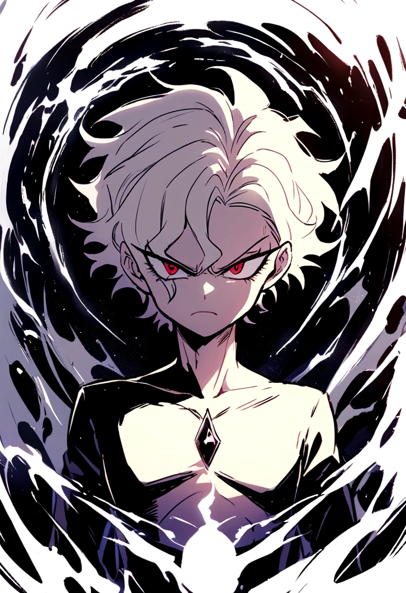 Akira Fudo, Devilman Crybaby, Male, with black clothes