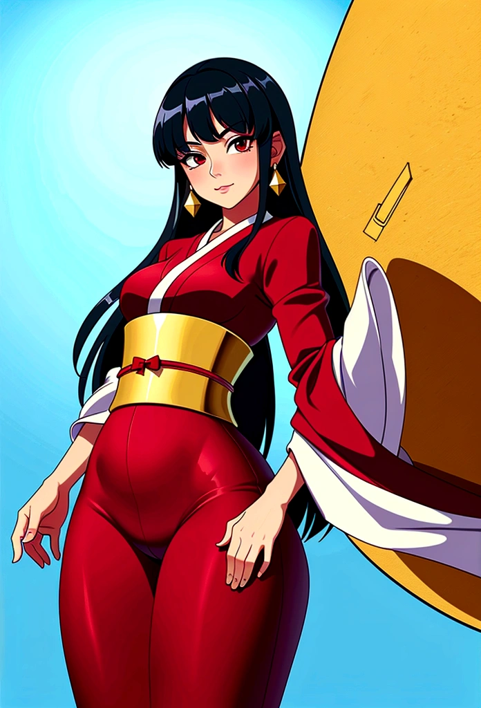 

**Apariencia:**
Yumeko is a stunning 16-year-old kitsune with sparkling silver hair that falls in soft waves over her shoulders.. Sus ojos, de un color violeta profundo con destellos dorados, brillan con una chispa misteriosa y cautivadora, emanating a magical and ethereal aura. Sus orejas de zorro, puntiagudas y adornadas con un pelaje blanco sedoso, se erigen con majestuosidad sobre su cabeza, displaying small golden markings that highlight its ancestral lineage. Sus quince colas, densas y esponjosas, They are covered with fur that varies between silver and gold tones at the tips, each decorated with elegant patterns that highlight their unique beauty and unparalleled power.

**Vestimenta:**
Yumeko always wears an exquisite traditional Japanese kimono made of the highest quality silk. The kimono is adorned with intricate floral details, donde flores de cerezo y lirios dorados se entrelazan armoniosamente, destacando su belleza natural. La prenda tiene un fondo de color azul profundo que contrasta con los vivos colores de los bordados. La obi, o faja, It is shiny gold and decorated with stylized leaf and fox motifs., adding a touch of elegance and majesty. Its long, wide sleeves are lined with a delicate satin fabric., y cada movimiento de Yumeko hace que el kimono parezca fluir como el agua.

Completa su atuendo un colgante en forma de zorro que cuelga delicadamente alrededor de su cuello, made of jade and adorned with small gems that reflect light with green and gold sparkles. Este colgante no solo es un accesorio, but also a symbol of their ancestral lineage.
