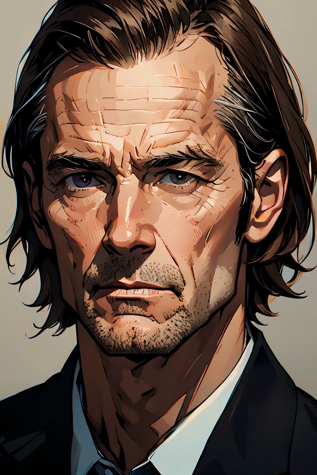 1man,portrait,realistic