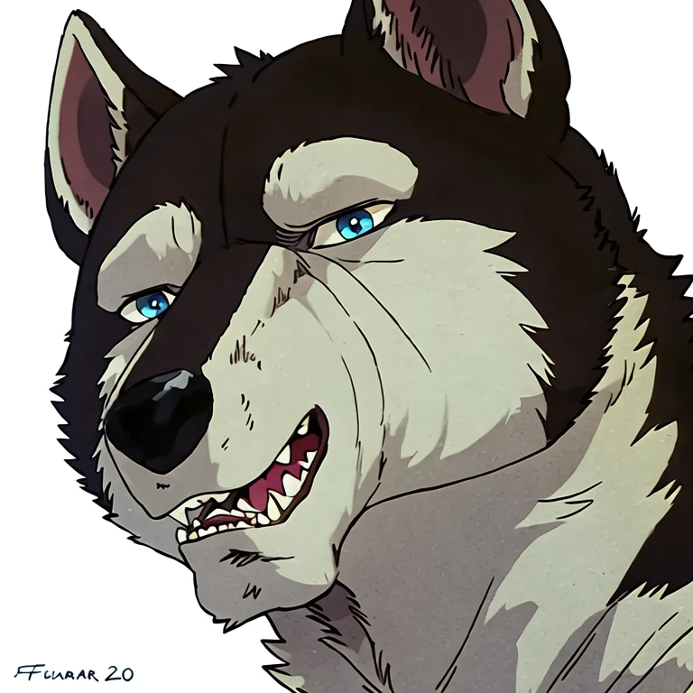 Kisaragi (Ginga), male, masculine, close-up, face, detailed, high quality, best resolution, solo, (no background, white background):1.0, by rossciaco, by taran fiddler, by wfa, by marjani, cel shaded, stern eyes, looking at viewer, blue eyes, detailed eyes,