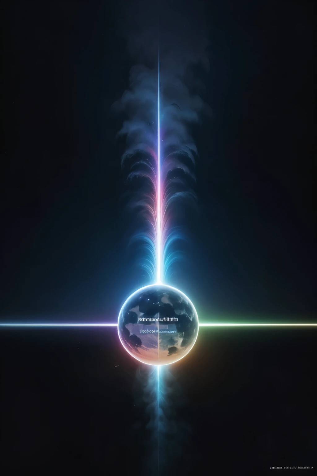 2. Prompt: "A vibrant, welcoming digital community logo with the text 'Atmosfera Digital'.