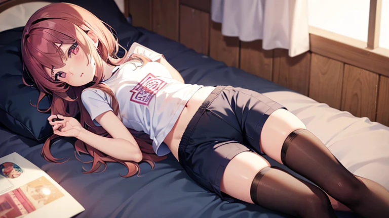 ベッドに座るAnime Girls, Cute girl anime visuals, Smooth anime CG art,かわいいAnime Girls, Anime Moe Art Style, Naughty, Anime Best Girl, Anime Girls, 魅力的なAnime Girls,underwear,pants,