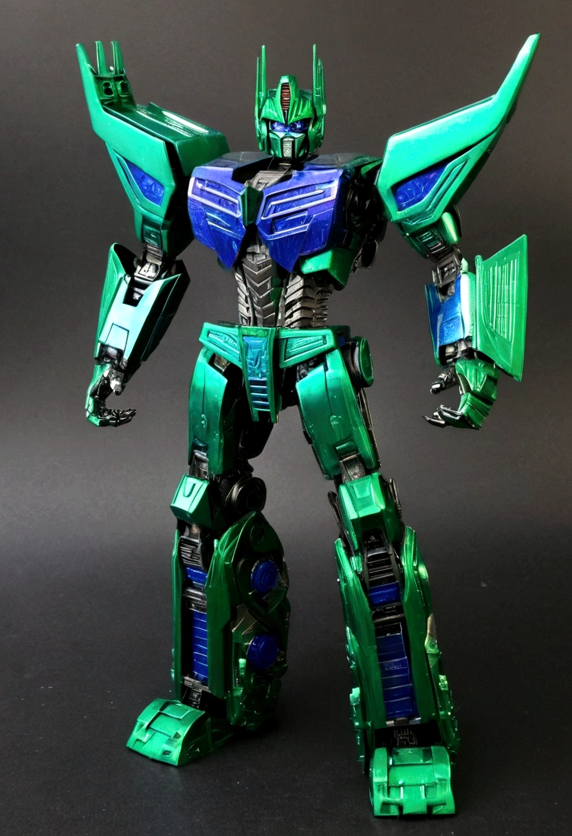 Transformers, decepticons, green blue metal colour, villain, full body