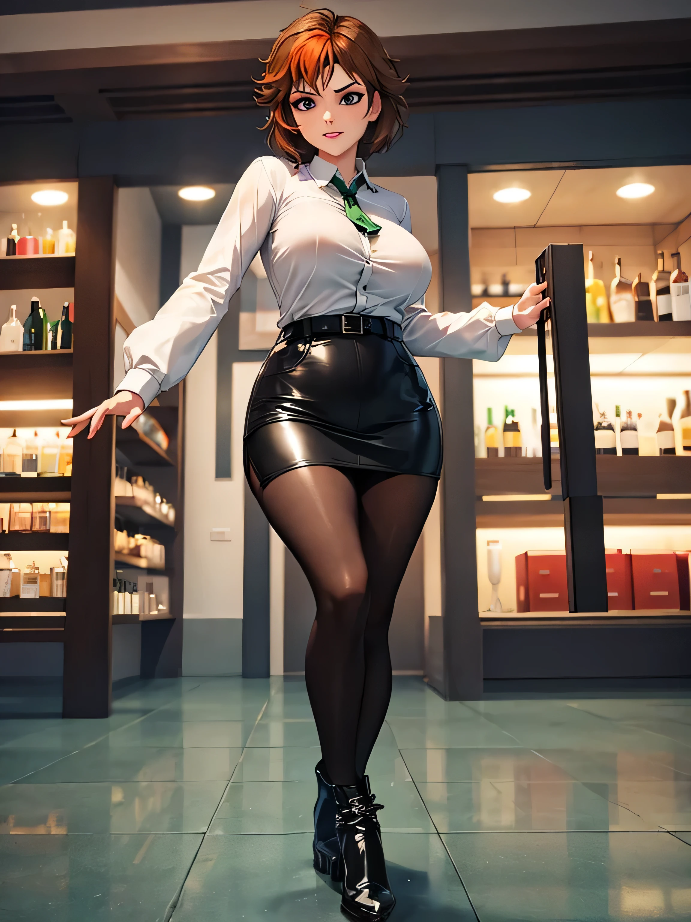 high boots high heels
