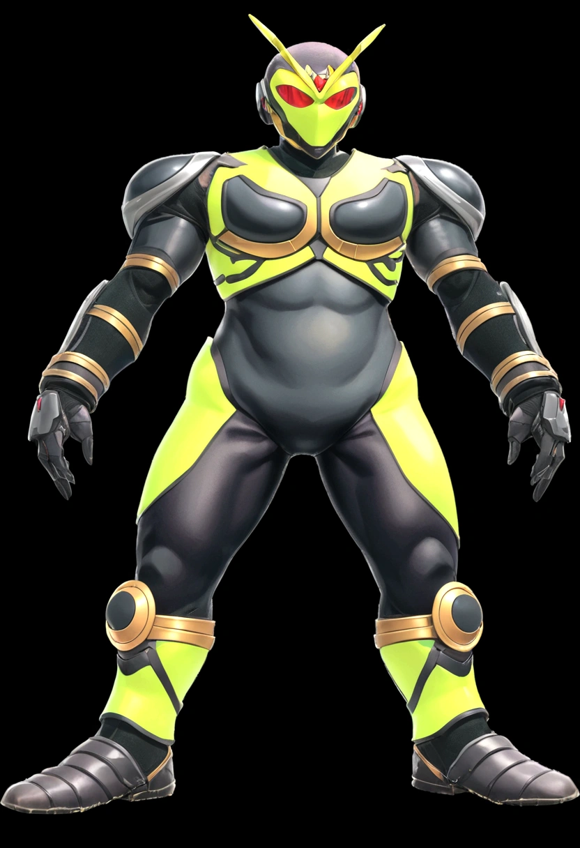 Cyborg, Futuristik and Majestic Desain, Sleek Desain Armour, ready to fight pose, black background, anime 3D Styles.