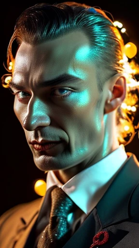 (((Dracula))),(🧛, Dracula, count, vampire),((vampire lord, Bat Wings, red aura,)),(logic,胸logic,male chest), (55 year old male),mature,((male性1人,male性1名,1male,male,male性:1.5,male性中心)),(((Black hair with white strands))),(((red_eye:1.3))),complicated eye,beautiful detailed eye,symmetrical eye,((Detailed face)),
Serious face,evil eye,
(((Black suit, White shirt with ruffles, Gold embroidery,))),((red cape)),((Trouser bulge)),((complicated outfit,complicated clothes)),
(Dynamic pose:1.0),to ridicule,(centered,Scale to fit dimensions,Three-part method),
((((maley fire Fly,fire Fly,glowing fire Fly,fire Fly in the background)))),
Outdoor,((At night, the vegetation grows)),(Overgrown background,Glowing Crystal,Luminescent plants),with dark stormy cloud,scenery:1.25,complicated scenery,extremely scenery,(((Glowing Crystal,Luminescent plantss))),(Puddles everywhere,Moss,Moss on the background),cloud,Yuri、pad,palm,already,
(Glossy vampire ornaments),High resolution,Sharp focus,(Super detailed,Very detailed),(Photorealistic artwork:1.37),(Very detailed CG unity 8k wallpaper),(((Vibrant colors,Vibrant Themes))),(complicated),(masterpiece),(highest quality),Artistic photography,(Photography by sldr),(complicated background),perfect rendered face,Perfect facial details,Realistic Face,Photorealistic,((complicated detail)),(((realism))),