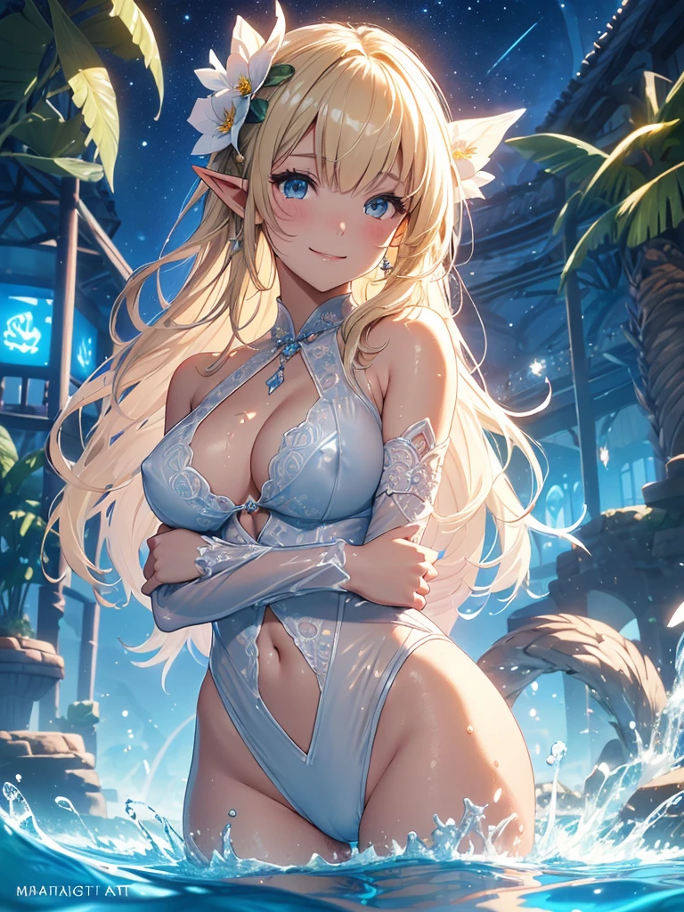 最high quality、1 woman elf 、Swimming underwater、Bikini、Glamorous Body、zentangle,Bathing、In the water、Swimming、CourtyardShining 、NP: Worst quality ,Flower fractal art sleeping on your back,Wet、Being in the water、See-through swimsuit、Beautiful shot, radiance,High-definition depiction, Realistic, 8k, Unity, Wide Shot, light smile, Beautifully and vividly drawn, , Beautiful, beautiful, clear skin、y see-through swim suitSwimsuit,Countless rays of light pouring down, Swirling Light, big background, Raise one arm above your head, Intense light is emitted from the magic circle in front of the girl. flower(starry night,)universe、
Romanticism,Cowboy Shot: The most beautiful form of chaos, Mr..々color, Intertwined flowers, Particle,magical gentle light,smile,sexmage quality、masterpiece、Beautiful Face、Super beautiful elf woman((Big breastyear old office lady、Nipples、Bustautiful long ironed hair 、Blonde hair,height: 165cm。、sexy、Esbian、、high qity、Visual art、Written boundary depth、、Elf Ears、、universe、Happy smile、Gentle light、elegant、ticker beautiful decorative、、magic、Beautiful bed、Beautiful Landscape、A kind smile、wonderful、Fluttering petals、Dance happily、、Cultivate fantasy、、Mystery light Lots of flowers、、art、art,mystery,Ultra-high resolution,atmosphere
