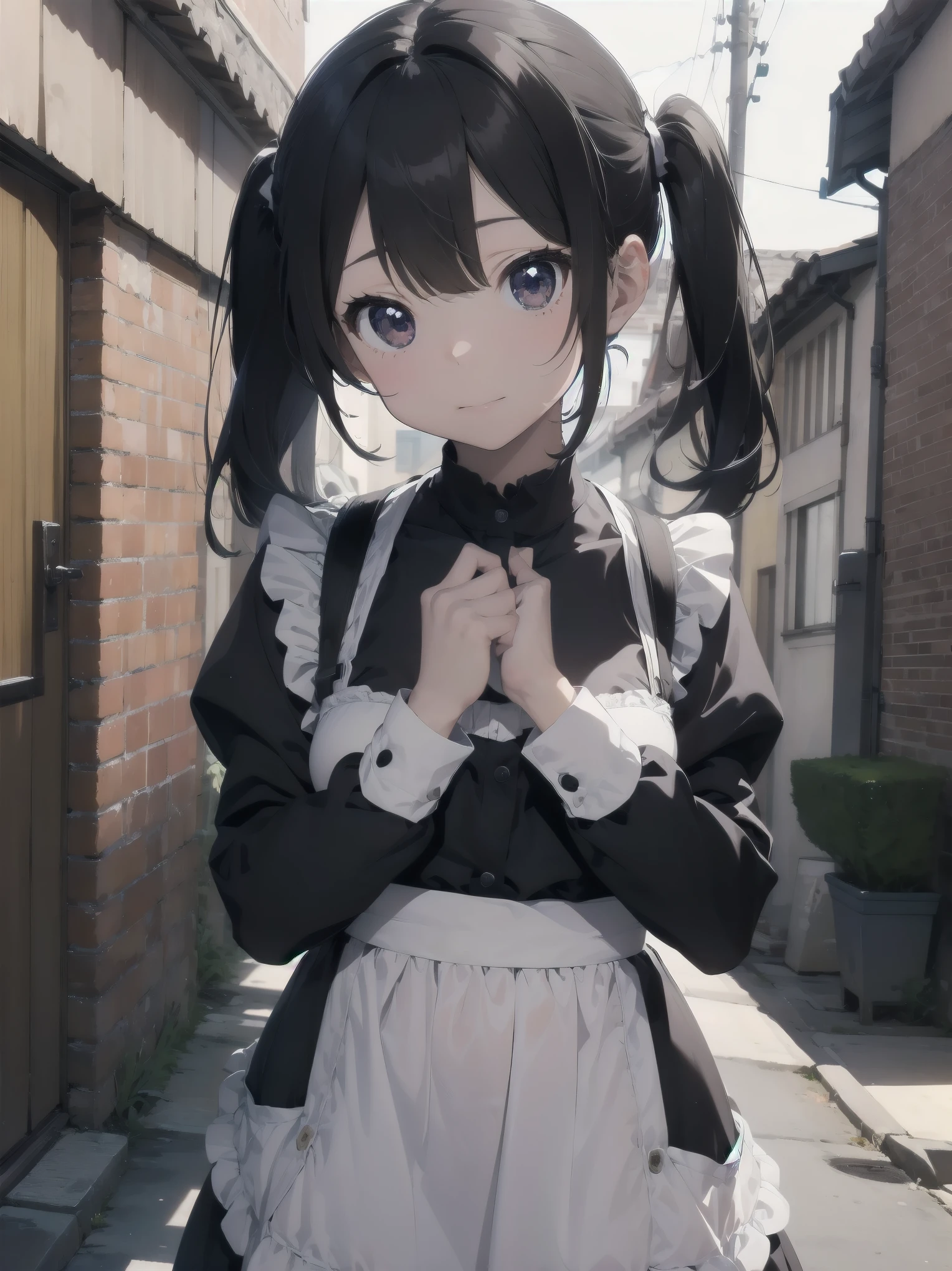 Masterpiece、Disorganized、矛盾するほどのDisorganized、可愛すぎてcuteDisorganized、cute、Super cute、girl、solo、Maid