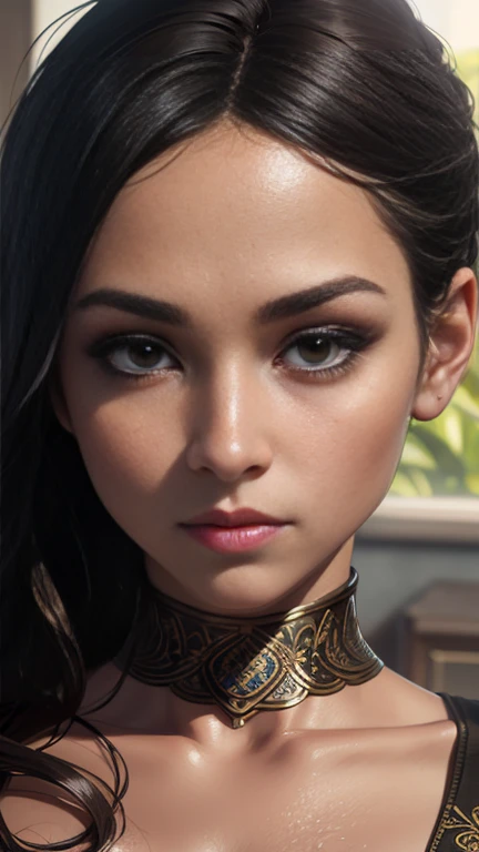 Beautiful mixed woman, realistic round eyes, perfect face, shinny skin, intricate detail, Hyperrealism, Masterpiece, 8k, highres, best quality, ultra-detailed, UHD, soft lighting, Photorealistic, lifelike texture dramatic lighting unreal engine, ((More Detail, enhance_all, fix_everything)), Enhance,