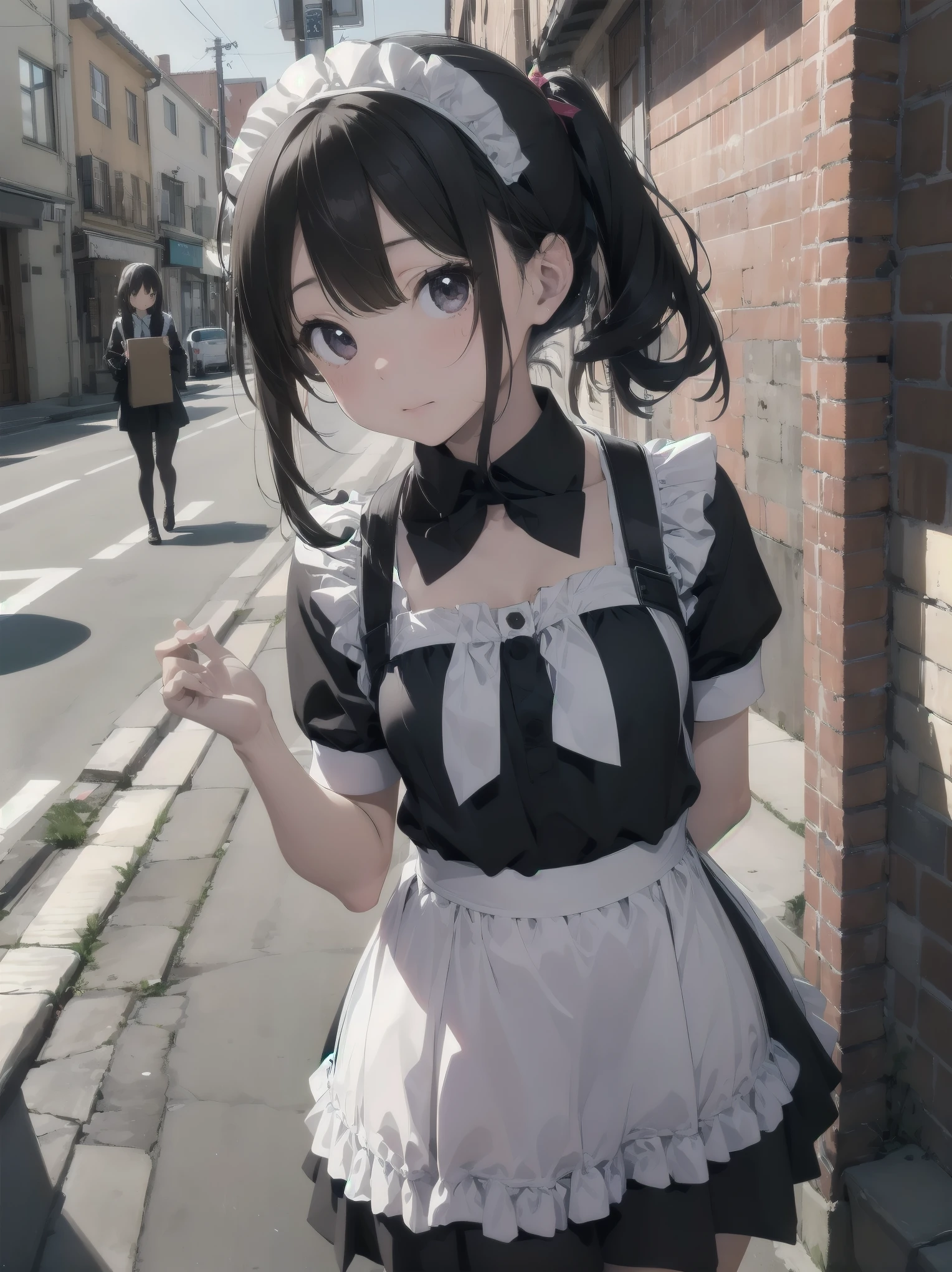 Masterpiece、Disorganized、矛盾するほどのDisorganized、可愛すぎてcuteDisorganized、cute、Super cute、girl、solo、Maid