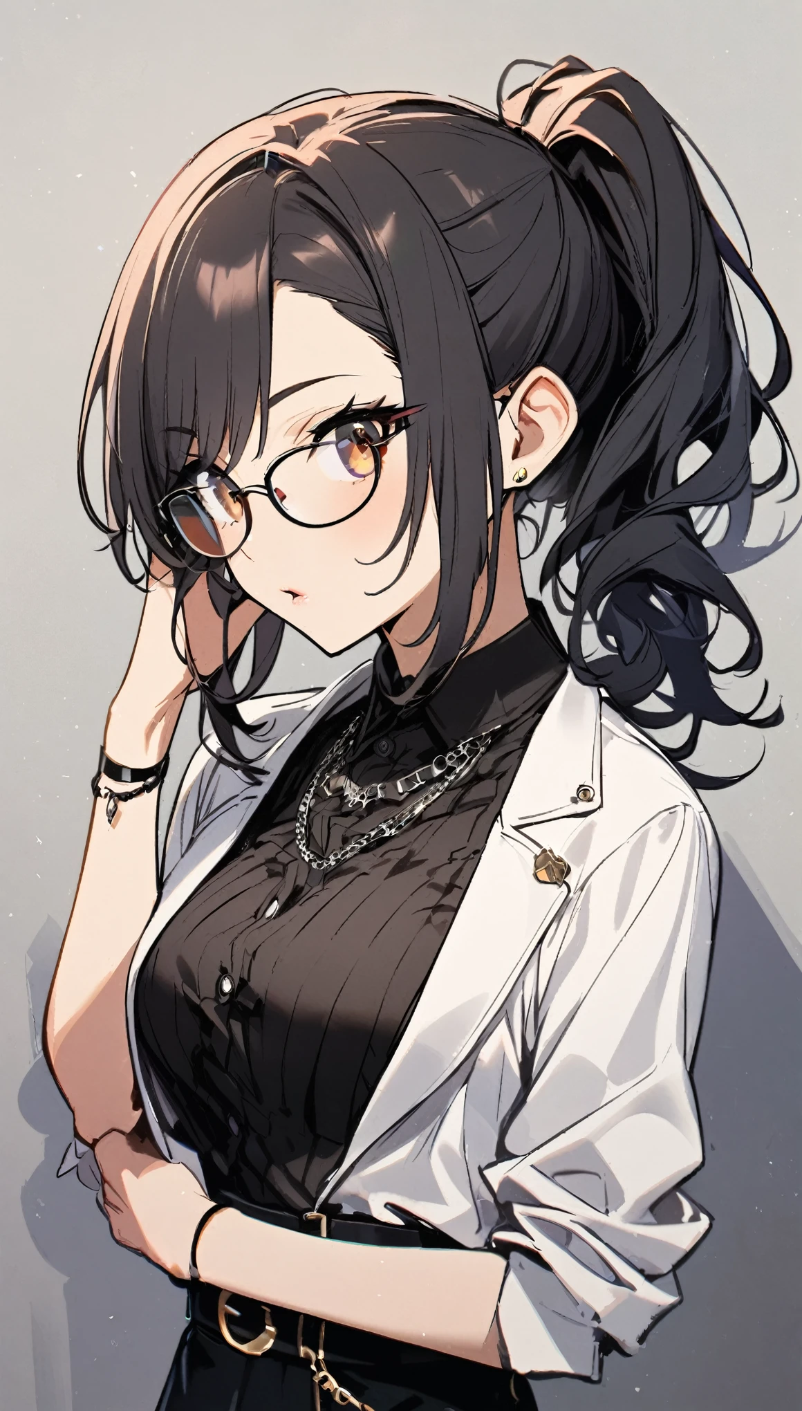 1girl, stylish