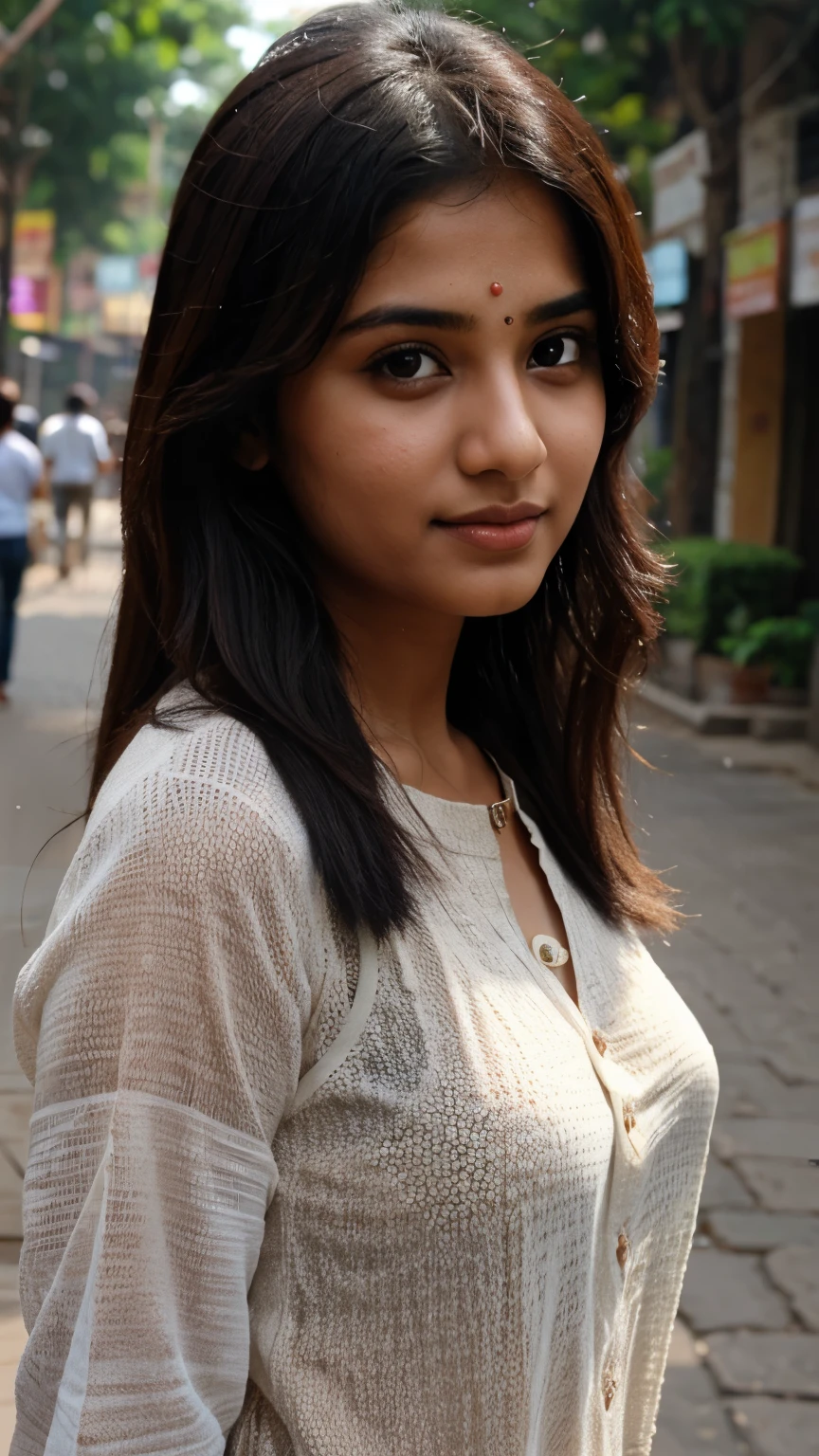 A beautiful Indian cute girl friend 