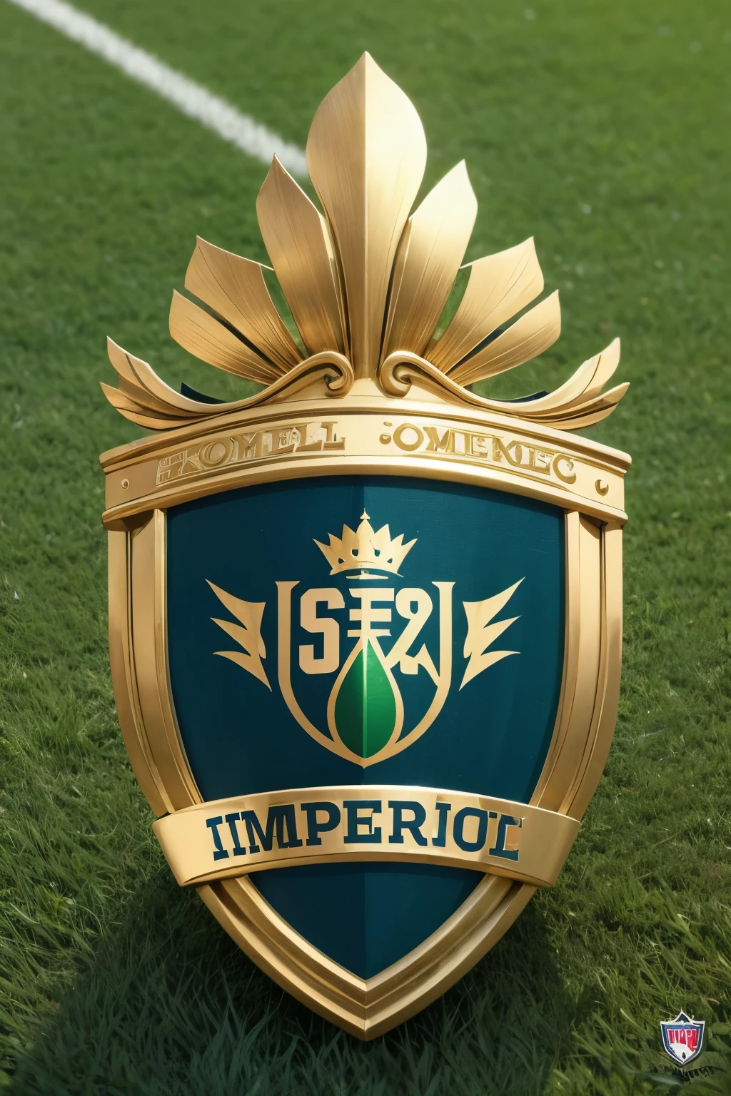 Make a logo for a football team called Império FC 