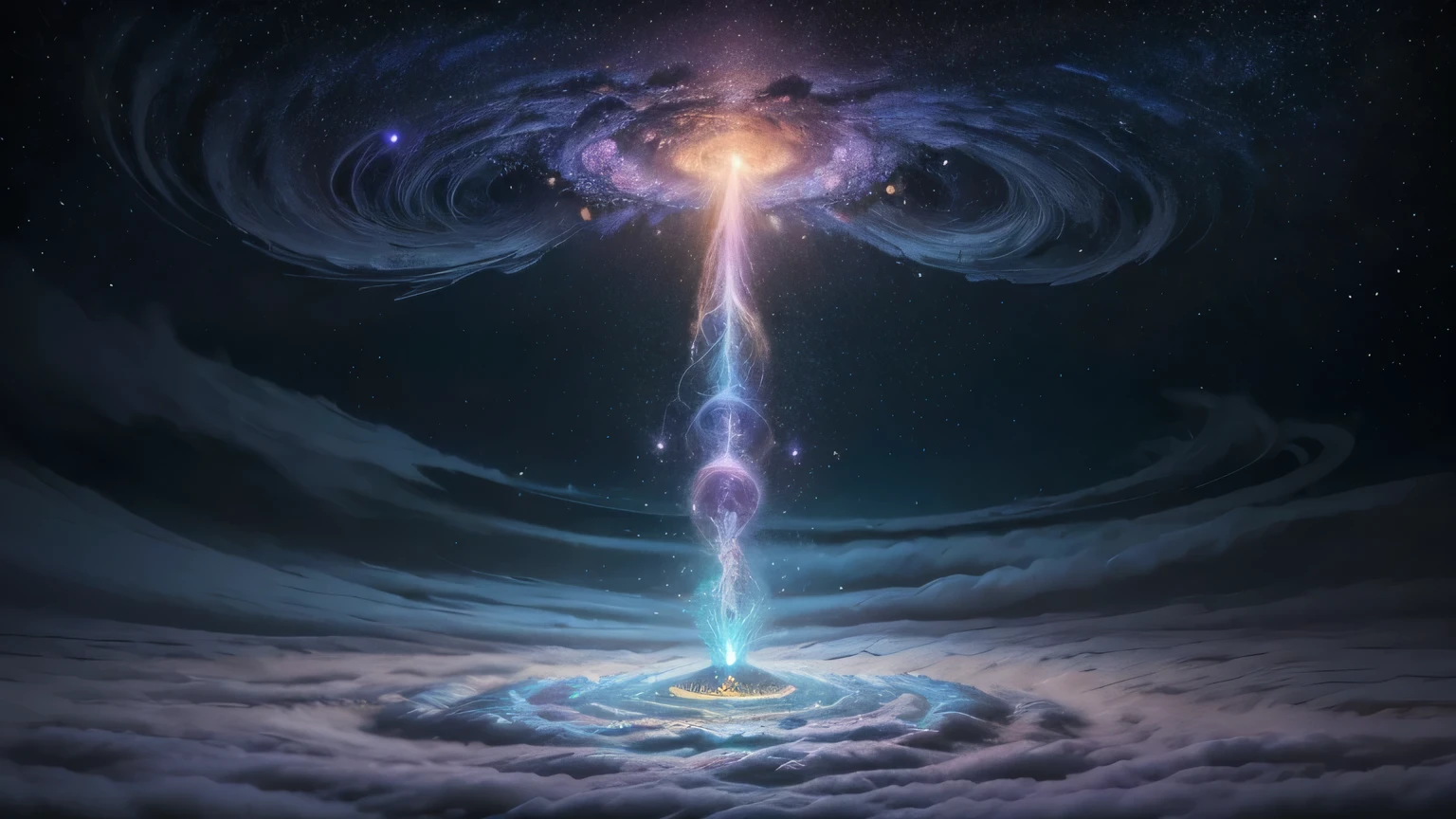 "A vibrant modern acrylic painting of a celestial garden, set in a mystical, whimsical atmosphere, where delicate gardenia flowers blossom amidst a swirling vortex of twinkling stars, depicted in intricately detailed, expressive brushstrokes with heavy textures, situated in a dreamlike, surreal landscape, with shimmering shades of cerulean blue, iridescent purple, and soft peach, blending harmoniously to evoke an ethereal quality, rendered in ultra-high resolution, showcasing breathtaking details, on a luxurious, matte-finish canvas, exuding cinematic grandeur."