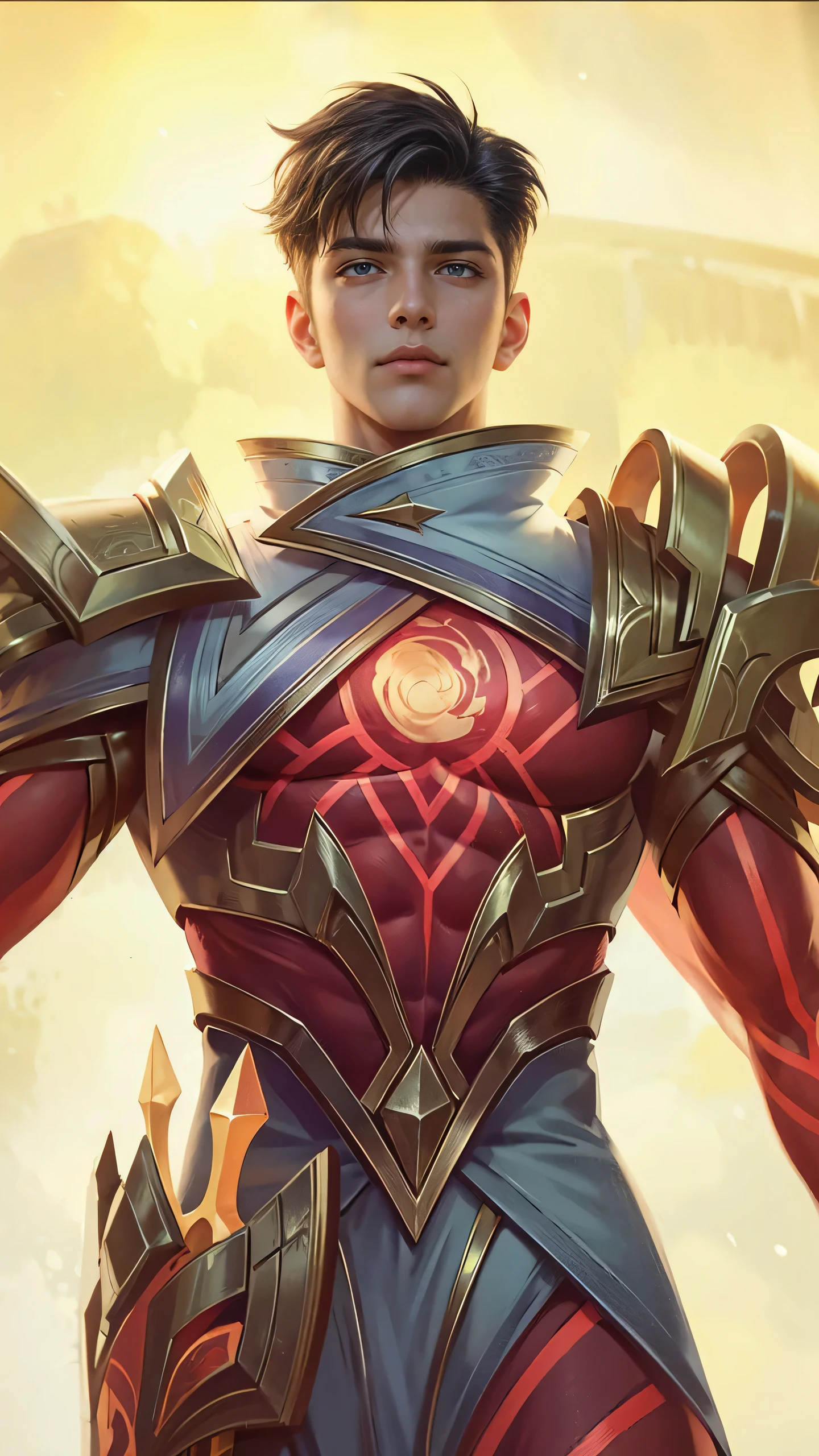 Best quality, masterpiece, detailed skin texture, detailed clothes texture, detailed face, super detail, 8k, intricate detail, 1 boy, The color doesn't change, Muscle guy, 1 guy, 